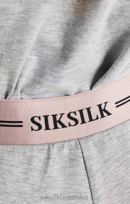 SikSilk žene sivi lapor trenirke D088186 odjeća