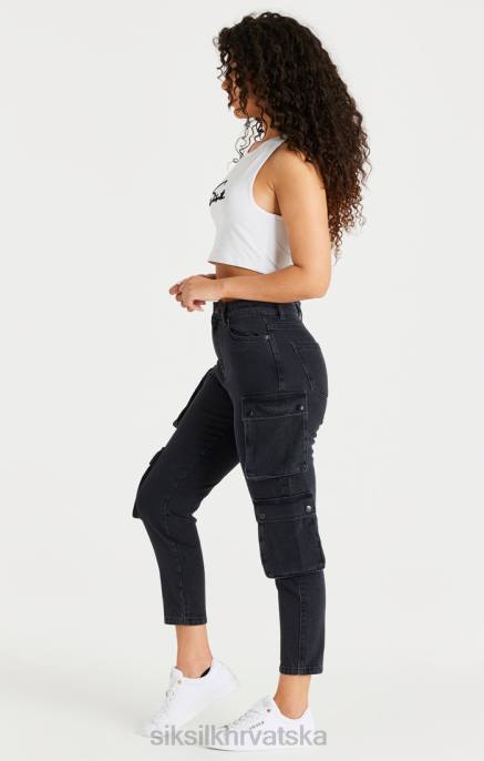 SikSilk žene teret od crnog trapera D088187 odjeća