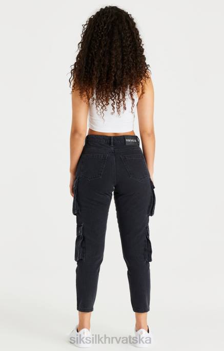 SikSilk žene teret od crnog trapera D088187 odjeća