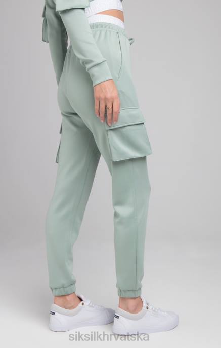 SikSilk žene teretne trake trenirke - kadulja D088176 odjeća