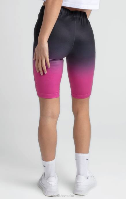 SikSilk žene crni ciklus blijeđenja kratak D088202 odjeća