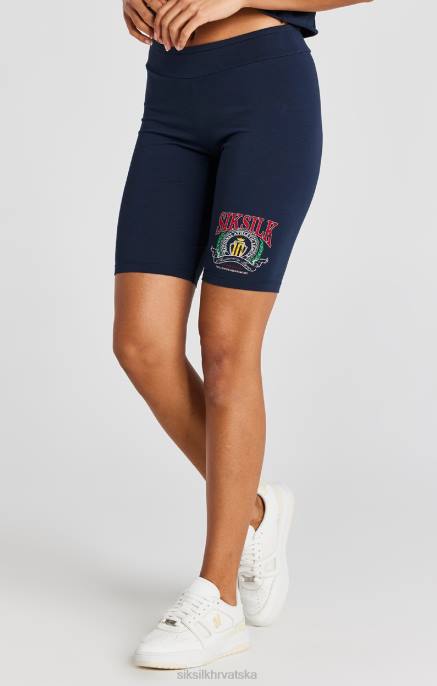 SikSilk žene navy sveučilišni ciklus kratak D088194 odjeća