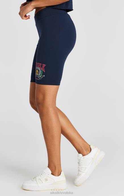 SikSilk žene navy sveučilišni ciklus kratak D088194 odjeća