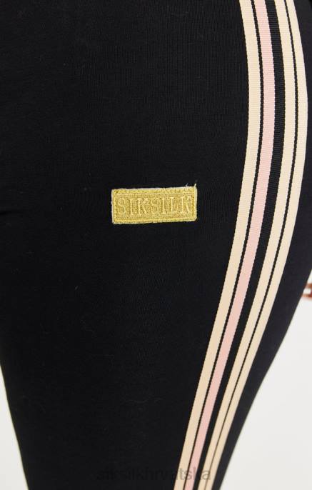 SikSilk žene crne tajice visokog struka D088173 odjeća
