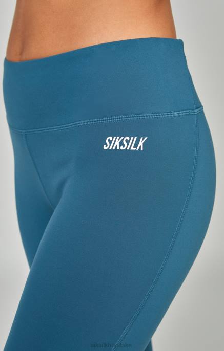 SikSilk žene teal sportske osnove capri D088170 odjeća
