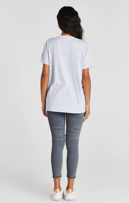 SikSilk žene plave isprane traperice od starog trapera D088188 odjeća