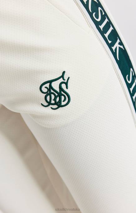 SikSilk žene ecru trakaste trenirke D088161 odjeća