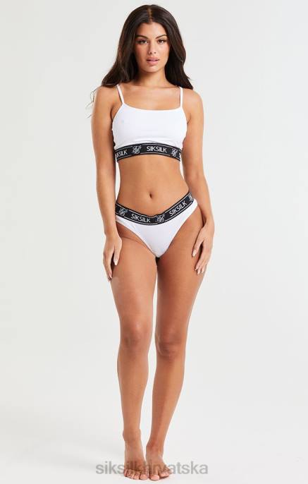 SikSilk žene bralette s bijelim remenom D088219 odjeća