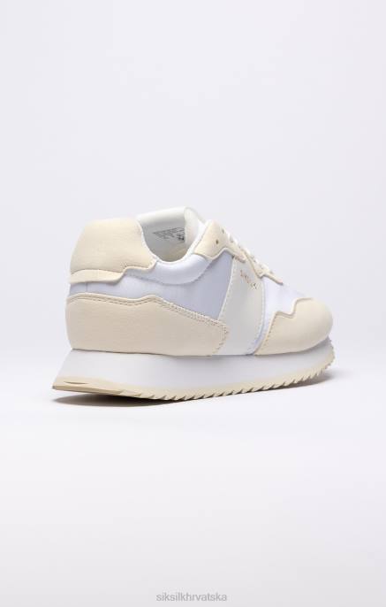 SikSilk žene bijela retro panika za trčanje D088276 obuća