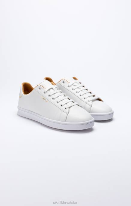 SikSilk žene bijele niske ležerne tenisice D088259 obuća