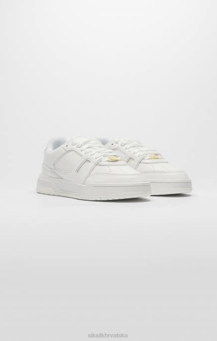 SikSilk žene bijele niske sportske tenisice D088272 obuća