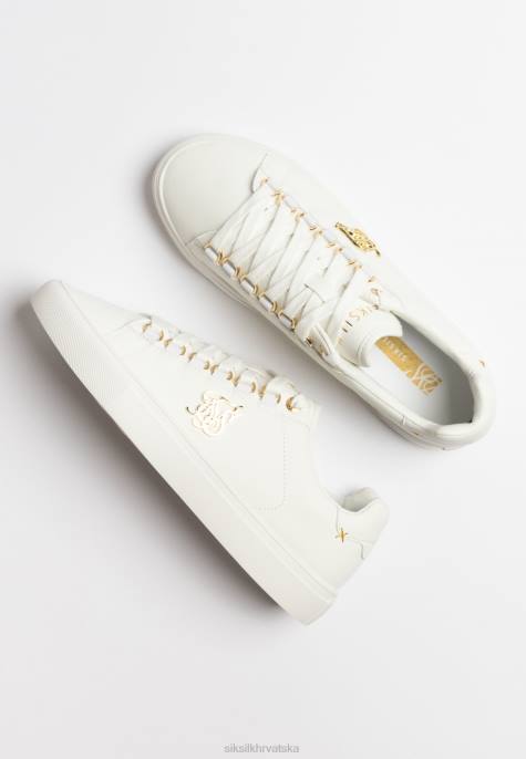 SikSilk žene bijeli barra efekt zmijske kože D088269 obuća