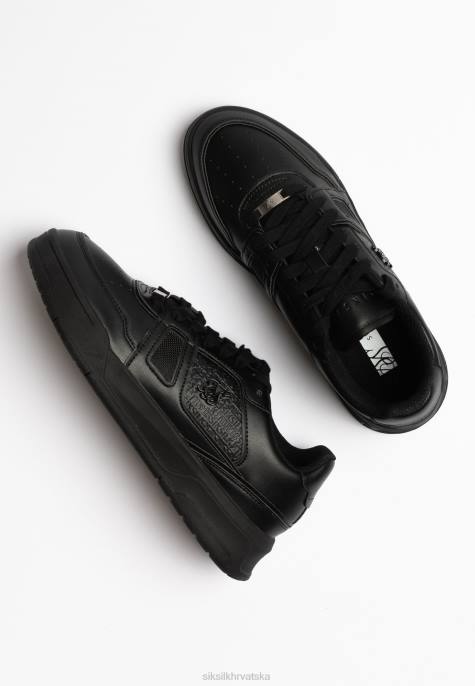 SikSilk žene crne niske sportske tenisice D088263 obuća
