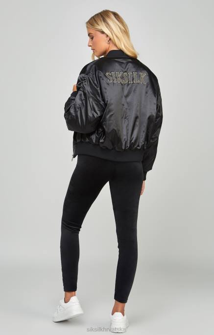 SikSilk žene velika bomber jakna visokog sjaja D088136 odjeća
