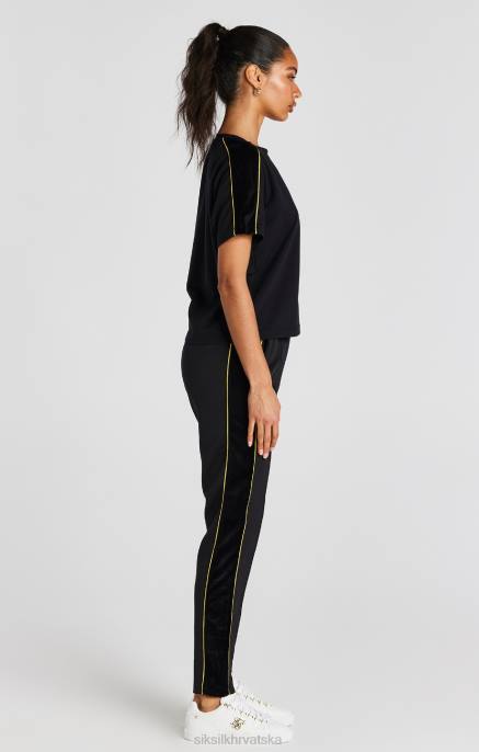 SikSilk žene crna majica D08849 odjeća