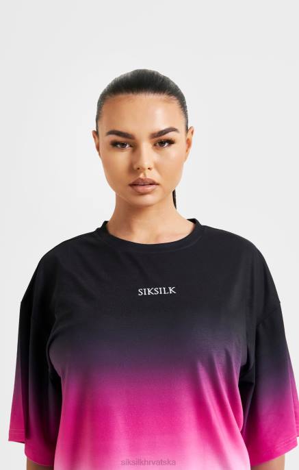 SikSilk žene roza fade majica D08856 odjeća