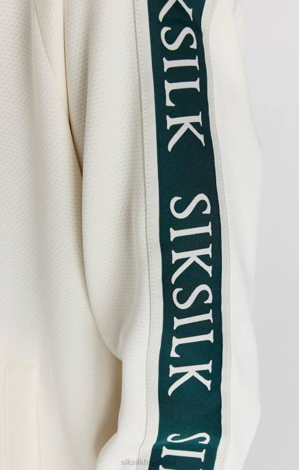 SikSilk žene bomber ekru trake D08889 odjeća