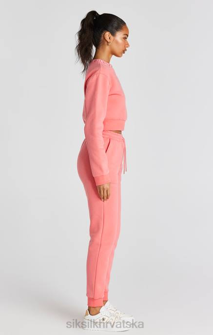 SikSilk žene coral crew trenirka D08888 odjeća