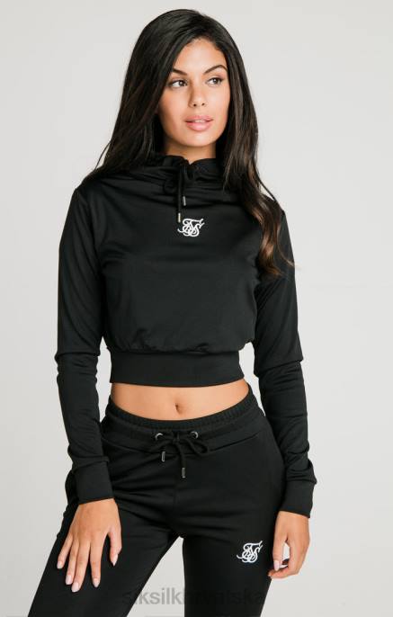 SikSilk žene crna esencijalna trenirka D08897 odjeća