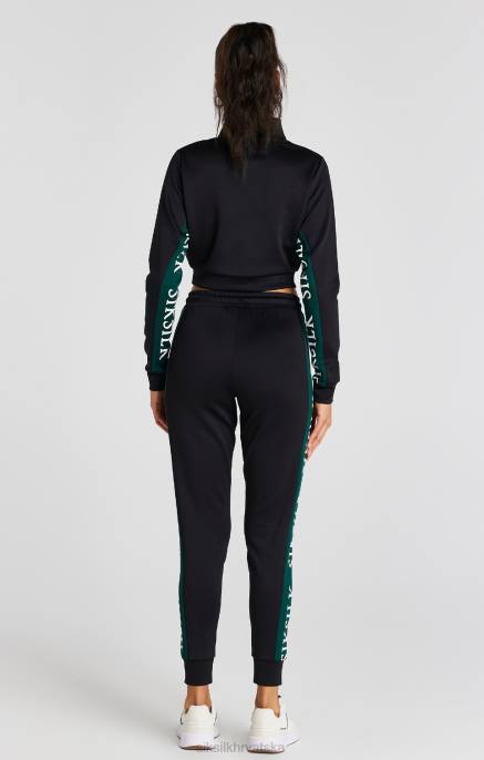 SikSilk žene gornji dio crne staze D08874 odjeća